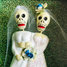 Load image into Gallery viewer, Bridal Skeletons Showcase – Handmade Mexican Love Shrine (LGTB 2 Women)