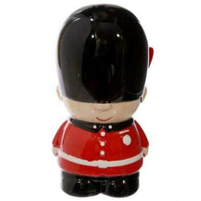 Load image into Gallery viewer, Guardsman Ceramic Money Box 16cm | British Royal Guard Piggy Bank | Unique Globe Curiosities Gift Shop