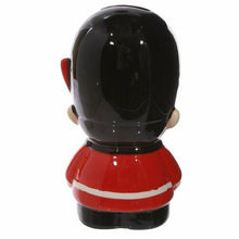 Load image into Gallery viewer, Guardsman Ceramic Money Box 16cm | British Royal Guard Piggy Bank | Unique Globe Curiosities Gift Shop