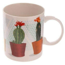 Load image into Gallery viewer, Set of 4 Cactus Pots Design Mugs – New Bone China Ceramic