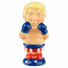 Load image into Gallery viewer, Trump & Kim Jong-Un Boxing Salt and Pepper Shakers – Novelty Ceramic Set
