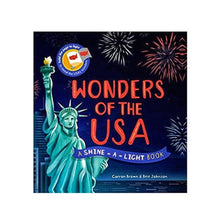 Load image into Gallery viewer, Wonders of the USA – Shine-A-Light Book by Carron Brown (Children’s Hardback)