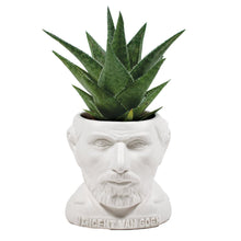 Load image into Gallery viewer, Vincent Van Gogh Planter – Ceramic Pot by The Unemployed Philosophers Guild | Artist Home Décor