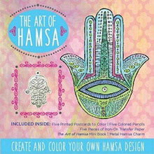 Load image into Gallery viewer, Set of 4 Art of Hamsa Creative Kits – Books, Charm & Craft Supplies