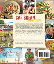 Load image into Gallery viewer, Caribbean Potluck by Suzanne & Michelle Rousseau – Hardback Cookbook (2014)