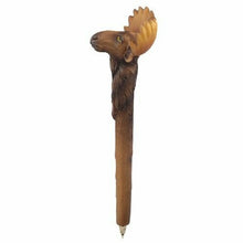 Load image into Gallery viewer, Set of 3 Moose Head Pens – Fun Novelty Stationery Black Ink