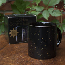 Load image into Gallery viewer, ✨ Golden Constellations Mug – Heat Reveal Magic | 12 oz / 350 mL