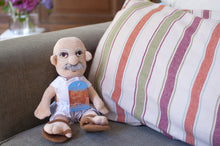 Load image into Gallery viewer, Mahatma Gandhi Little Thinker Plush Doll 11" – The Unemployed Philosophers Guild Gift Toy