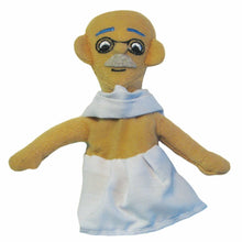 Load image into Gallery viewer, Mahatma Gandhi Magnetic Personality – Finger Puppet & Fridge Magnet | The Unemployed Philosophers Guild