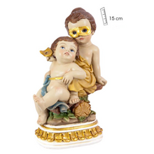 Load image into Gallery viewer, Child of the Zodiac 'Gemini' Figurine – Handpainted Resin | 15 cm