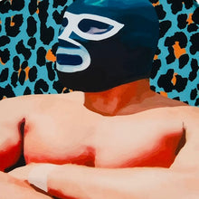 Load image into Gallery viewer, Mexican Wrestling Lucha Libre Colourful Apron – Wajiro Dream MexiPop Art