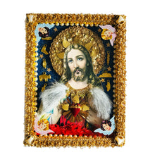 Load image into Gallery viewer, Handmade Sacred Heart of Jesus Mexican Shrine 28cm