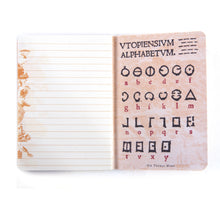 Load image into Gallery viewer, Set of 5 Utopia Passport Notebooks – Ruled Ideal Society Journals 48 Pages