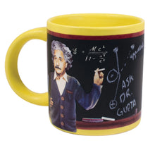 Load image into Gallery viewer, Einstein Blackboard Coffee Mug – Write-On Chalk Mug – Science Gift with Chalk – 12oz / 350ml
