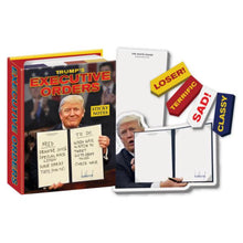 Load image into Gallery viewer, Trump’s Executive Orders Sticky Notes Booklet – Funny Gift by UPG
