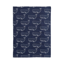 Load image into Gallery viewer, Set of 6 Whale Cotton Kitchen Cloths – 100% Cotton Tea Towels 50 x 70 cm
