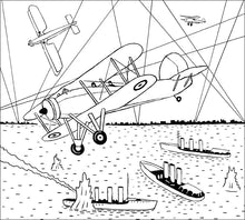 Load image into Gallery viewer, Imperial War Museum Posters Colouring Book | 21 Wartime Artworks to Colour
