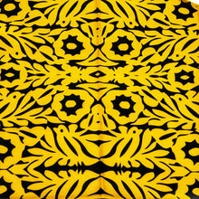 Load image into Gallery viewer, Mexican Oaxaca Embroidery Design Apron – Yellow | MexiPop Art by Wajiro Dream
