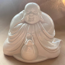 Load image into Gallery viewer, Ha-ha Buddha Blanc de Chine Porcelain Home Decoration 16cm x 20cm
