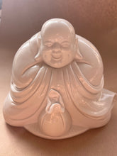 Load image into Gallery viewer, Ha-ha Buddha Blanc de Chine Porcelain Home Decoration 16cm x 20cm
