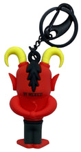 Load image into Gallery viewer, 3D Mexican Devil PVC Keyring – Novelty Folk Art 7 cm
