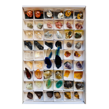 Load image into Gallery viewer, Box with 54 Minerals and Crystals - Collectables
