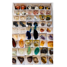 Load image into Gallery viewer, Box with 54 Minerals and Crystals - Collectables
