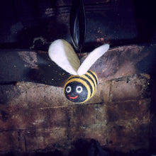 Load image into Gallery viewer, Bumblebee Hanging Decoration – Fair Trade &amp; Eco Friendly Felt Ornament
