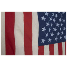 Load image into Gallery viewer, Vintage-Style United States Flag – 100x60cm | Linen with Wooden Toggle
