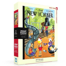 Load image into Gallery viewer, Off the Leash 1000-Piece Jigsaw Puzzle – The New Yorker Cover by Mark Ulriksen | New York Puzzle Company
