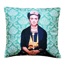 Load image into Gallery viewer, Frida Kahlo Cushion Cover 50x50cm – Wajiro Dream MexiPop Art Design

