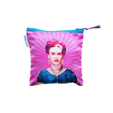 Load image into Gallery viewer, Frida Kahlo Coin Purse – Handmade in Mexico – Wajiro Dream MexiPop Art Design
