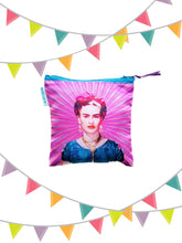 Load image into Gallery viewer, Frida Kahlo Coin Purse – Handmade in Mexico – Wajiro Dream MexiPop Art Design
