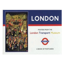 Load image into Gallery viewer, Set of 4 Postcard Books – London Transport Museum Poster Collection
