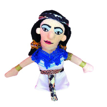 Load image into Gallery viewer, Cleopatra Finger Puppet &amp; Magnet – Magnetic Historical Toy Queen of Egypt
