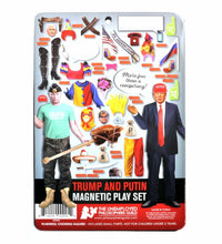 Load image into Gallery viewer, Trump &amp; Putin Magnetic Play Set – Funny Political Fridge Locker Gift
