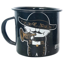 Load image into Gallery viewer, Mexican Mariachi Enamel Coffee Mug – 360ml – Imported from Mexico
