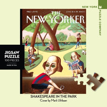 Load image into Gallery viewer, Shakespeare in the Park 100-Piece Jigsaw Puzzle – New Yorker Cover Art
