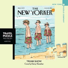 Load image into Gallery viewer, Trunk Show 100-Piece Jigsaw Puzzle – New Yorker Cover by Danny Shanahan
