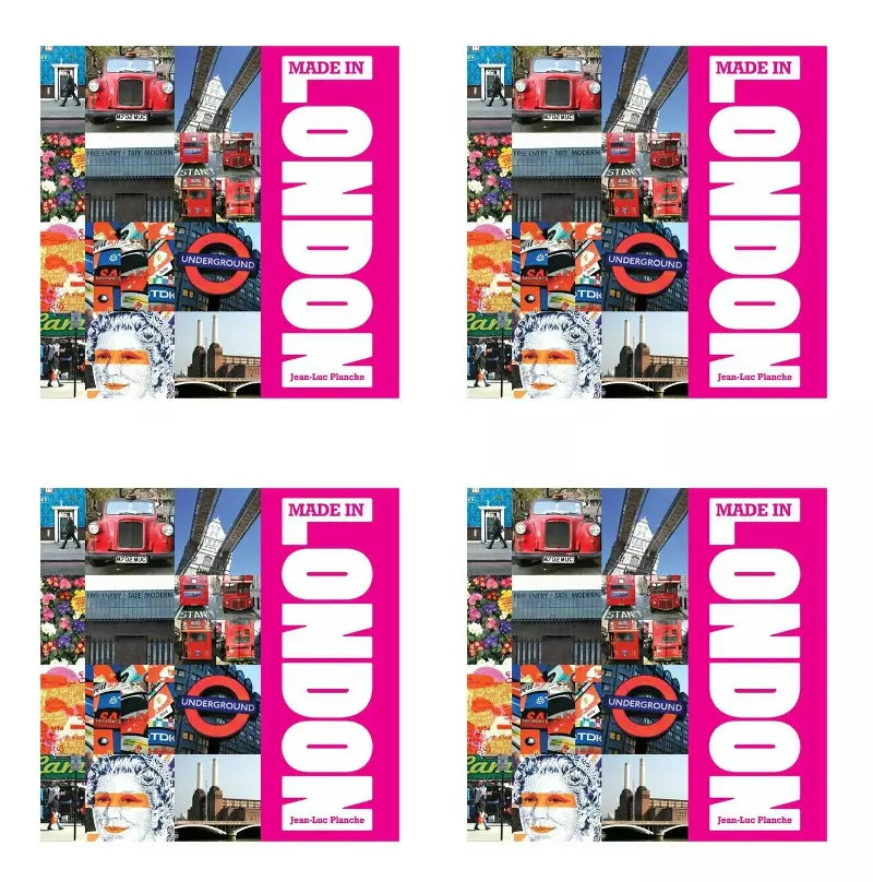 Set of 4 Books Made in London by Jean-Luc Planche