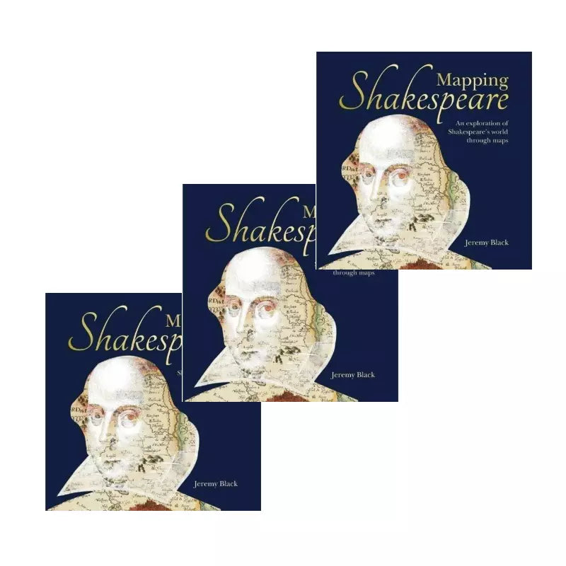 Set of 3 Books Mapping Shakespeare by Jeremy Black