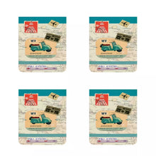 Load image into Gallery viewer, Set of 4 Bon Voyage Mini Notebooks
