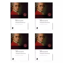 Load image into Gallery viewer, Set of 4 Books Mozart: A Bibliographical Kaleidoscope by Detmar Huchting (Hardback, 2006) 80 Pages + CD
