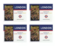 Load image into Gallery viewer, Set of 4 Books of Postcards: London - Posters from The London Transport Museum
