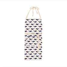 Load image into Gallery viewer, Set of 2 Kitchen Aprons 100% Cotton - Whales Design
