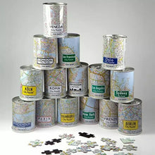 Load image into Gallery viewer, 4 PCS Magnetic Puzzles in a Can 100 Pieces - Australia, Sydney, Roma and London
