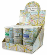 Load image into Gallery viewer, 4 PCS Magnetic Puzzles in a Can 100 Pieces - Australia, Sydney, Roma and London
