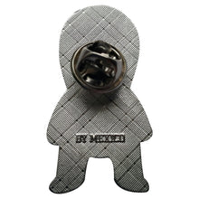 Load image into Gallery viewer, Mexican Wrestler Metal Pin Badge – Lucha Libre Mask Design | Official Enamel Badge
