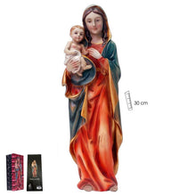 Load image into Gallery viewer, Blessed Mother Mary with Baby Jesus Statue 30cm
