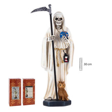 Load image into Gallery viewer, White Saint of Holy Death Standing Statue 30 cm
